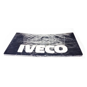 Брызговик 490*250 мм а/м IVECO белая надпись 2 шт. 